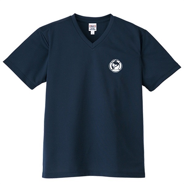 【セール】JAPAN COAST GUARD Ship's cat VネックTシャツ
