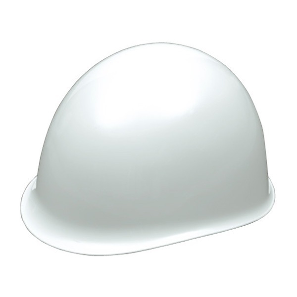 ポリカーボネート製 飛来・落下物用 耐電ヘルメット(ホワイト)
