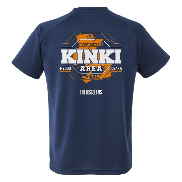 第53回近畿指導会 ラグロスTシャツ