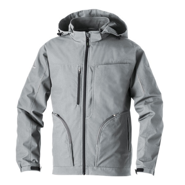 ストレッチ防風防寒ジャケット(グレー-S)