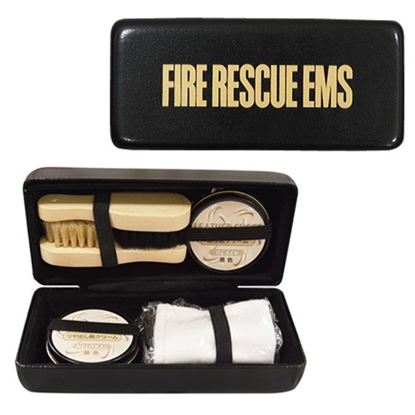 FIRE RESCUE EMS 靴磨きセット