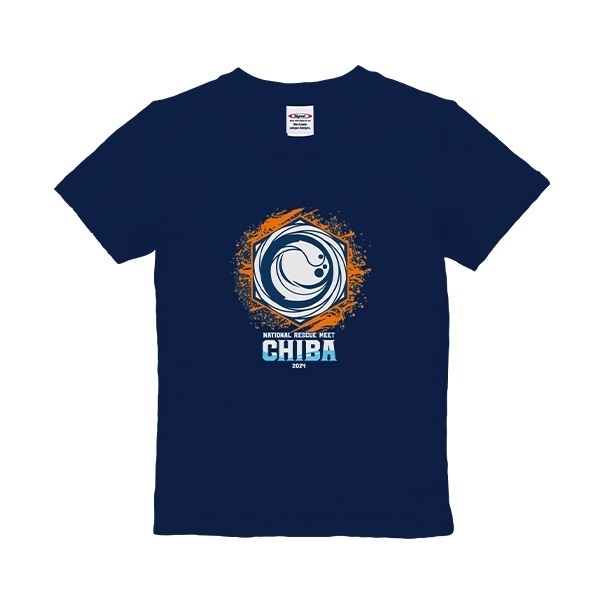 【セール】第52回全国救助大会 キッズTシャツ HOT WAVES