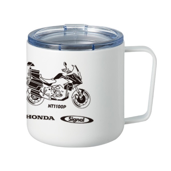 第55回全国白バイ大会記念フタ付ステンレスマグカップ