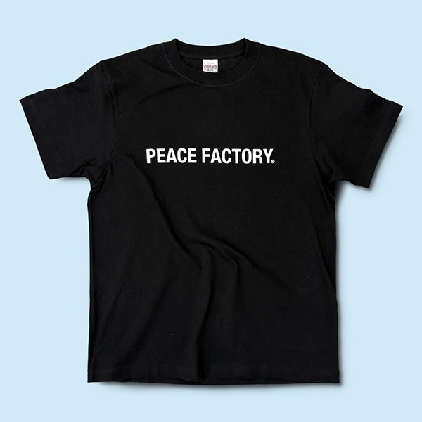 Peace Factory PEACE FACTORY Tシャツ(ブラック-S)