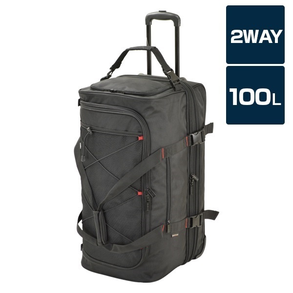 拡張式大容量2WAYトローリーバッグ