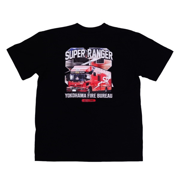 横浜市消防局 Rescue Truck コットンTシャツ(XXL)