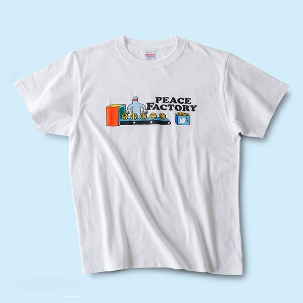 Peace Factory 竹内俊太郎 "Production"Tシャツ