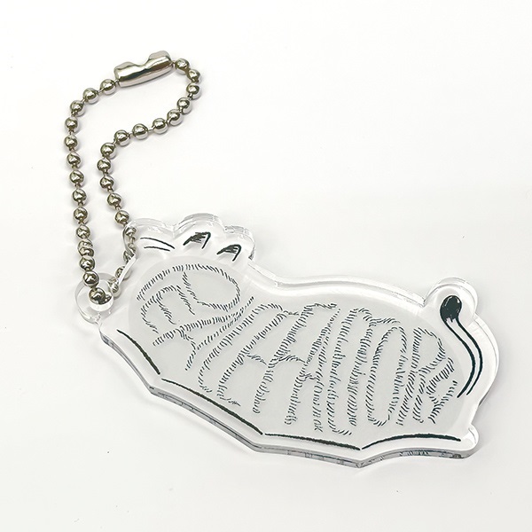 Peace Factory 猫らしきもの キーホルダー