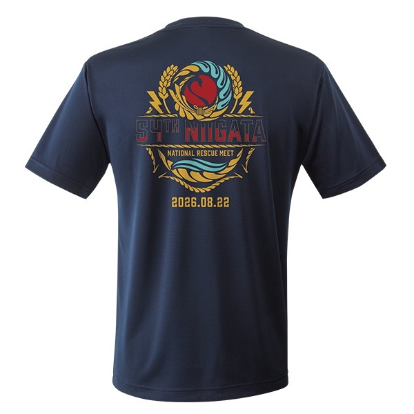 第54回全国救助大会 エアライドTシャツ【 NIIGATA】(M)