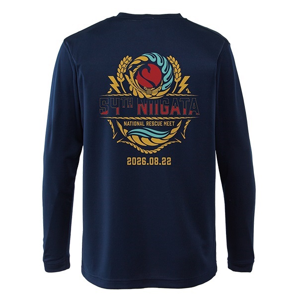 第54回全国救助大会 エアライドロングスリーブTシャツ【NIIGATA】